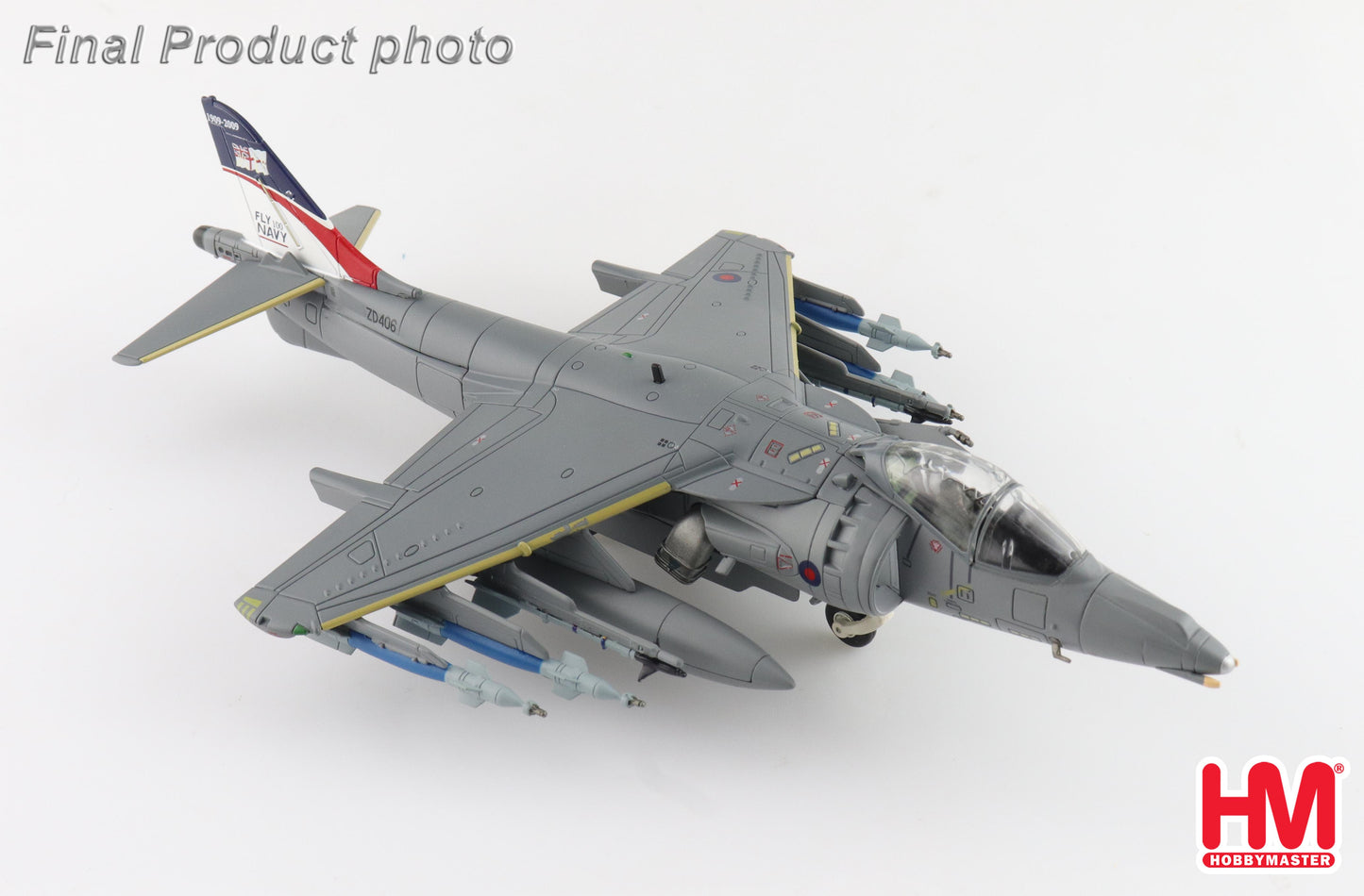 1/72 Harrier GR.9 ZD406 Royal Navy Strike Wing RAF Station Cottesmore 2009