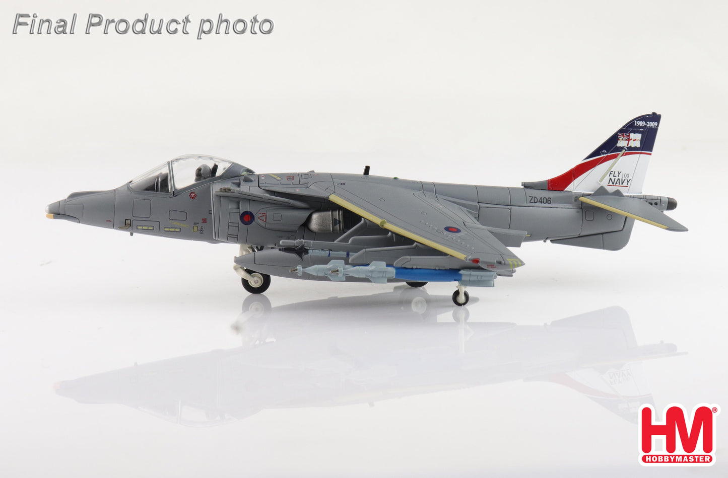 1/72 Harrier GR.9 ZD406 Royal Navy Strike Wing RAF Station Cottesmore 2009
