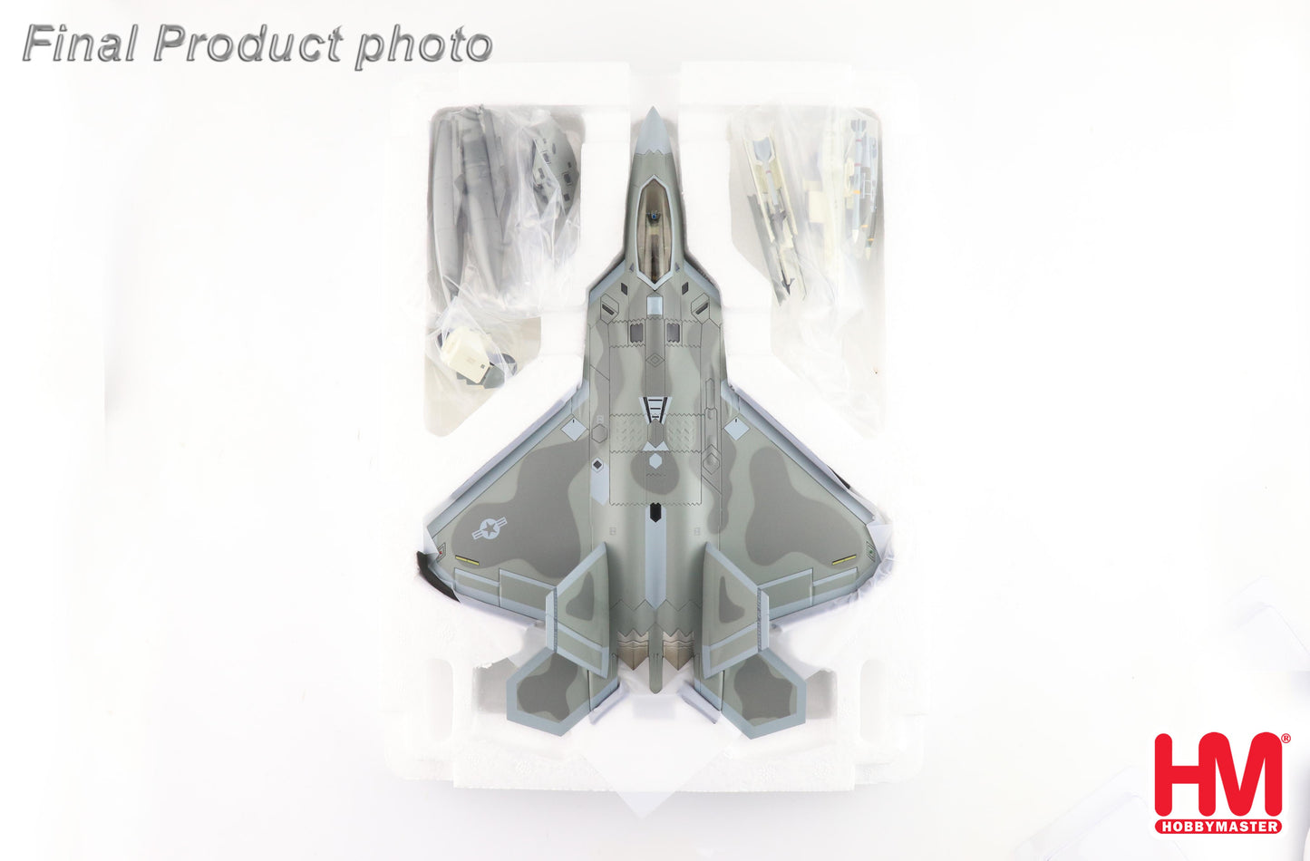 1/72 F-22A Raptor "Spirit of Tukegee" 07-4147 477 FG Elmendorf AFB 2013