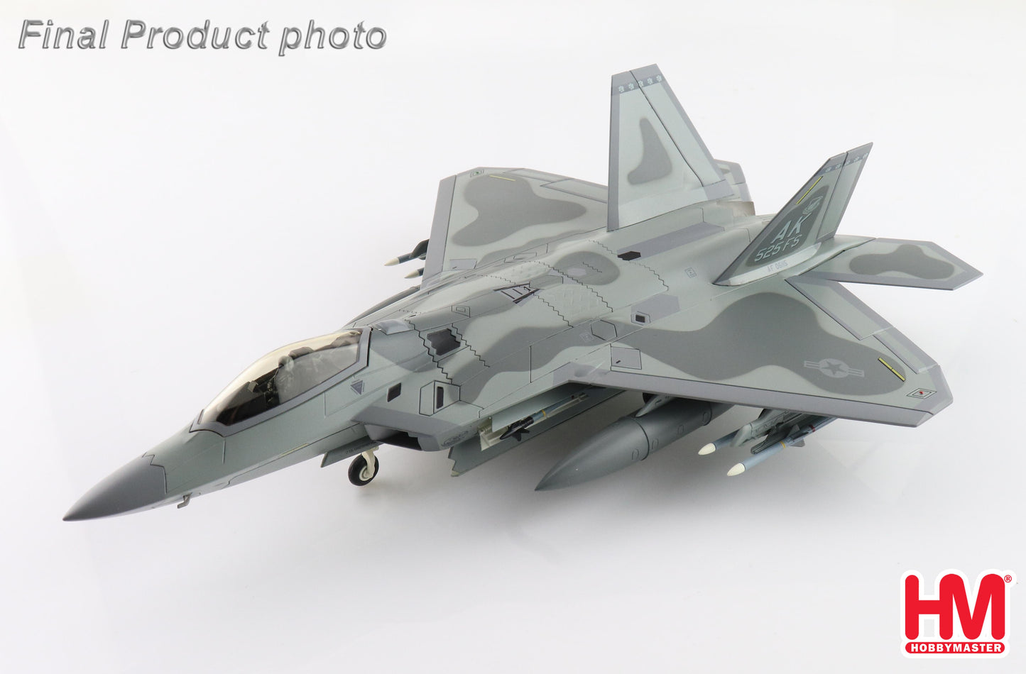 1/72 F-22A Raptor 3rd FW 525 FS Elmendorf AFB 2011