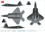 1/72Â F-22 Raptor "Symbiote" 04-4070 Nellis AFB March 2022