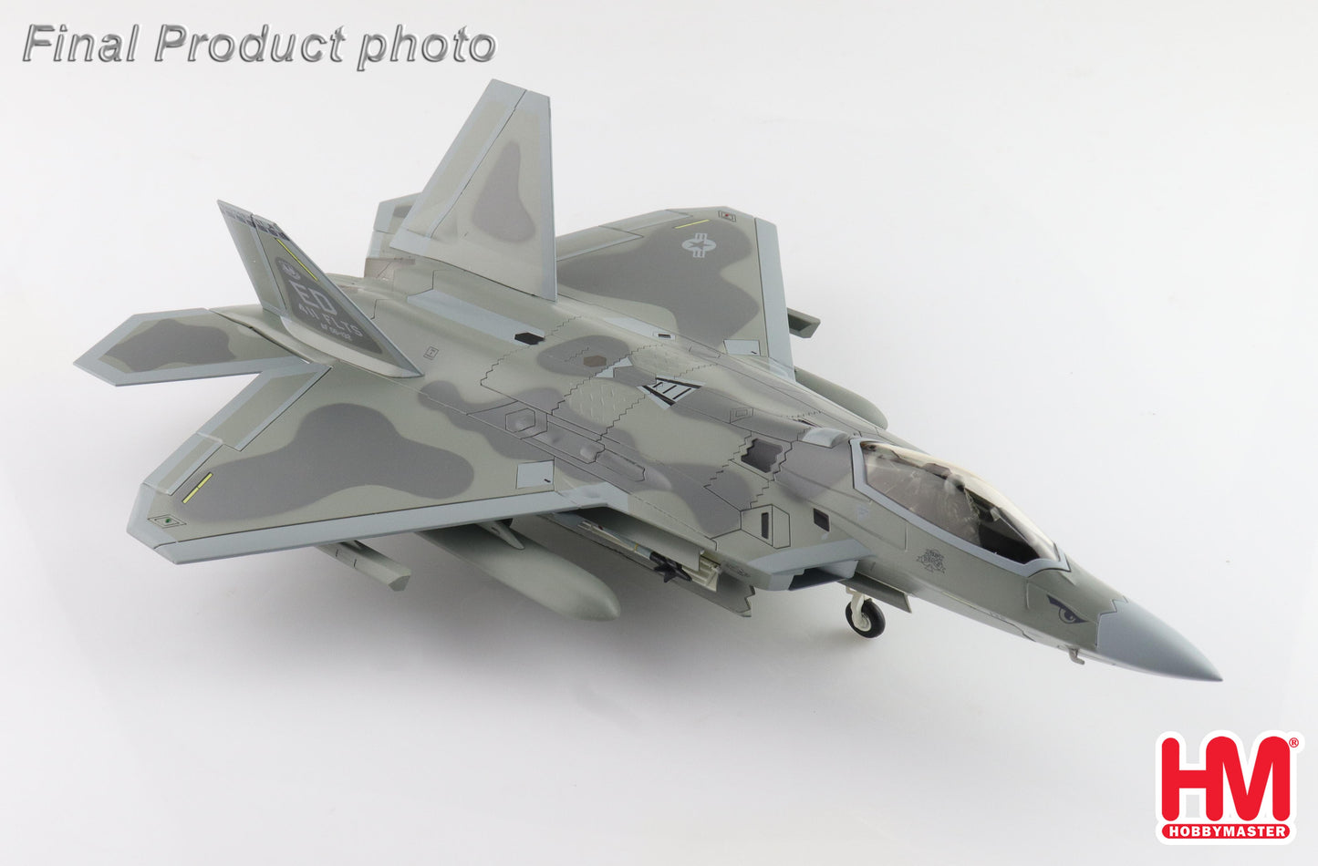 1/72 F-22 Raptor (with Steathy Pods) AF06-132 411 FLTS Edwards AFB 2022