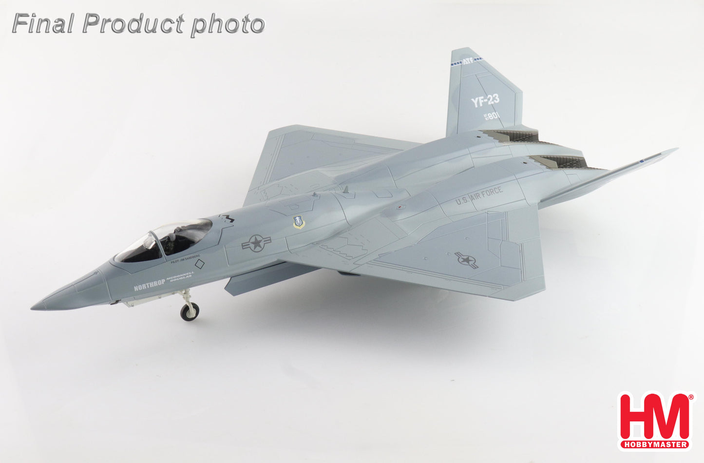 1/72 YF-23 "Gray Ghost" PAV-2 AF Ser.No.87-08011990 (with 3 xAIM-1202 xAIM-9)