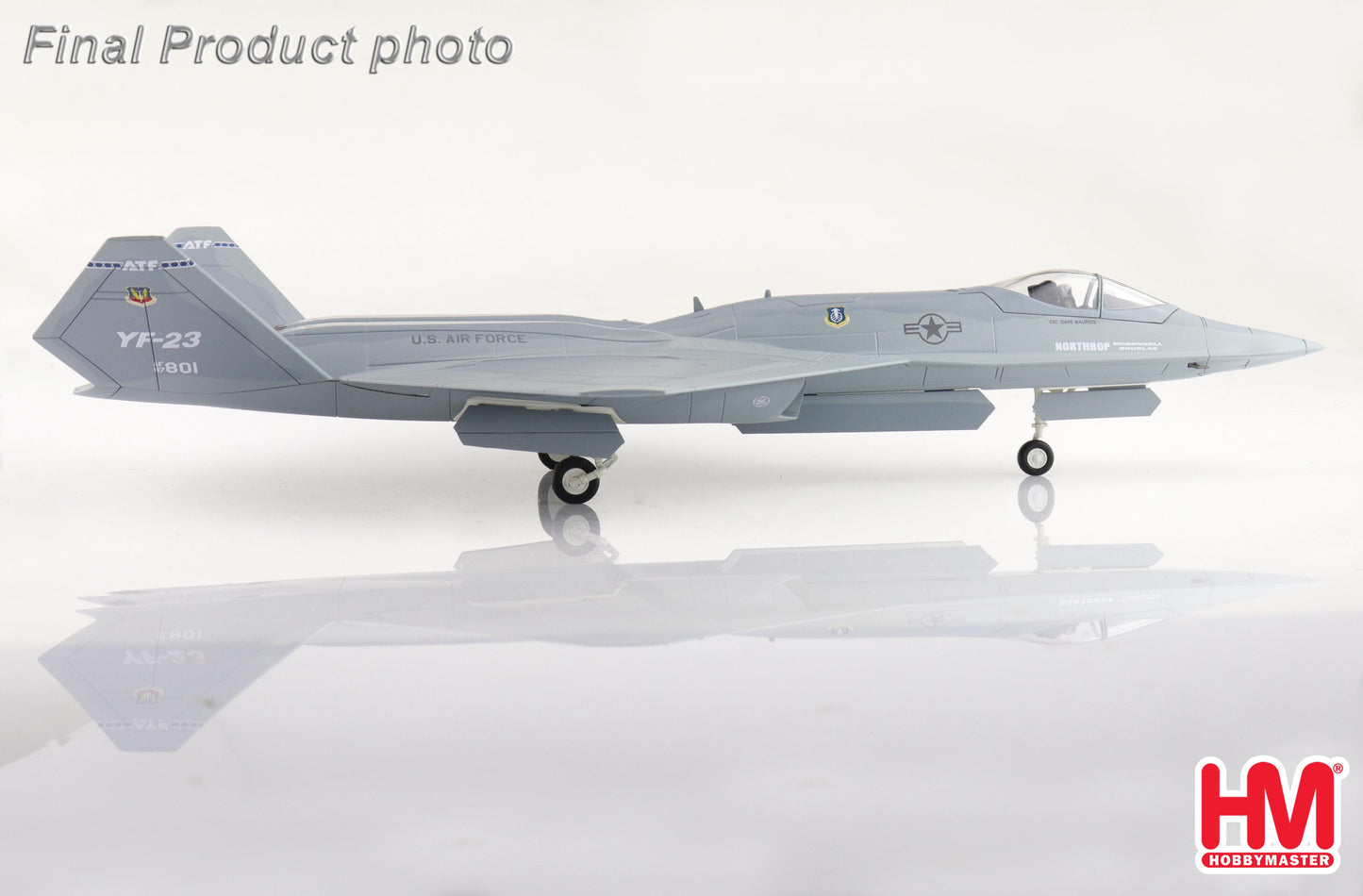 1/72 YF-23 "Gray Ghost" PAV-2 AF Ser.No.87-08011990 (with 3 xAIM-1202 xAIM-9)