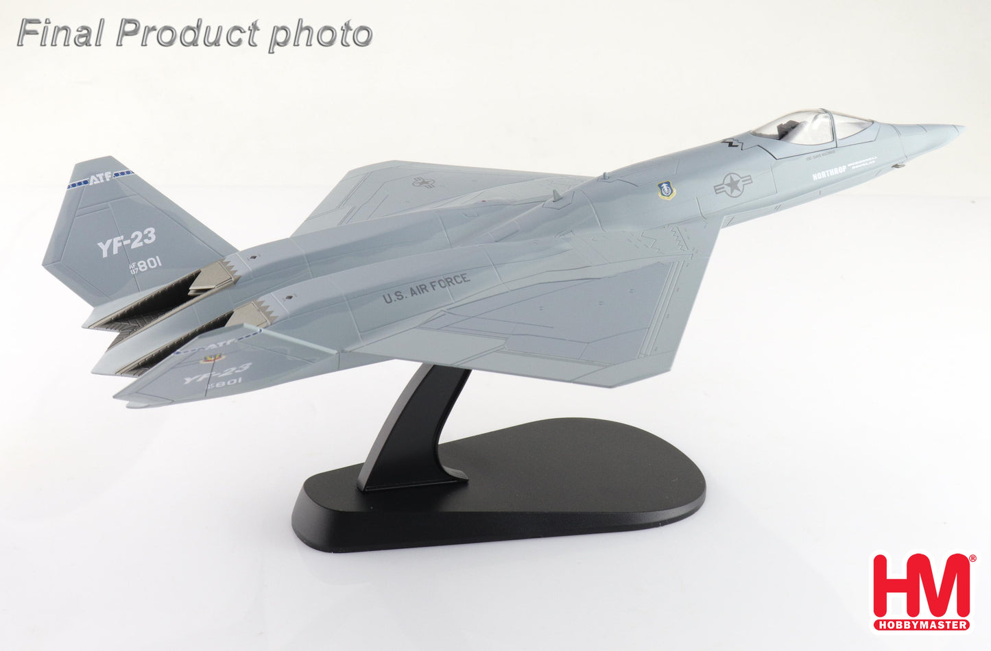 1/72 YF-23 "Gray Ghost" PAV-2 AF Ser.No.87-08011990 (with 3 xAIM-1202 xAIM-9)