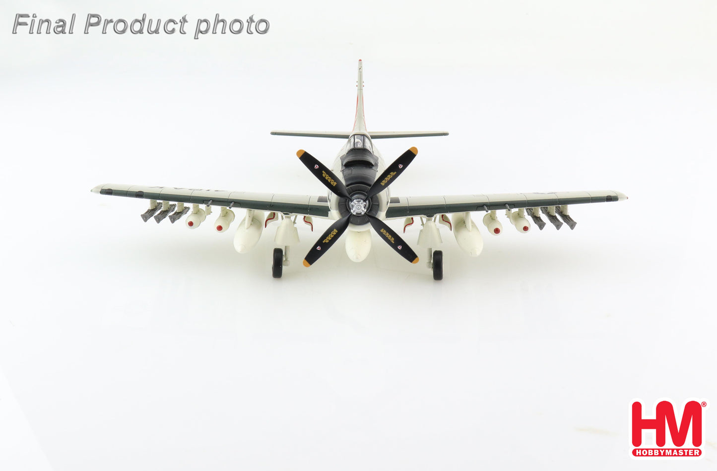 1/72 A-1H Skyraider 412 VA-176 USS Intrepid 1966