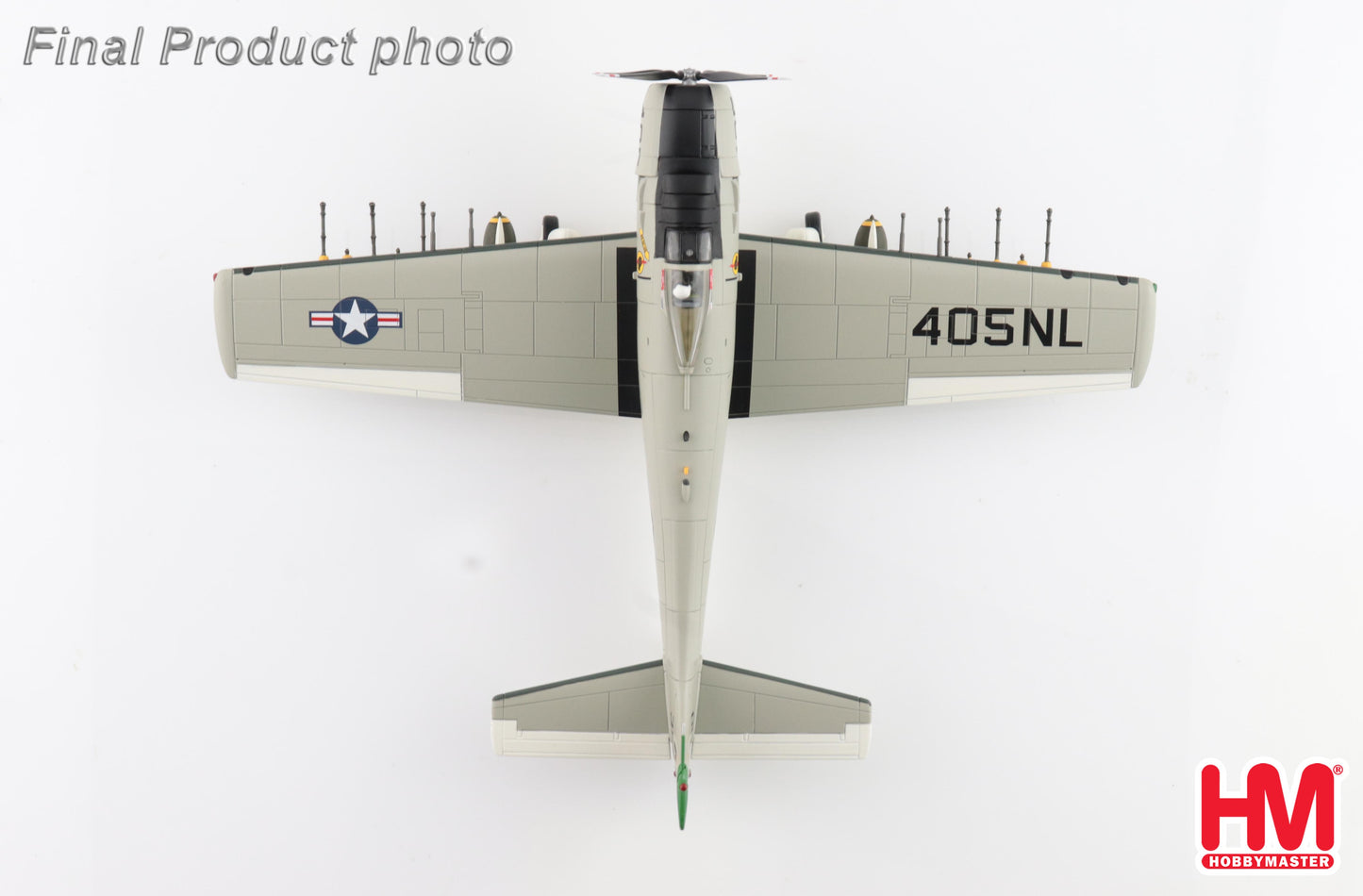 1/72 A-1H Skyraider "Last Combat Mission" 135300 VA-25 USS Coral Sea 1967