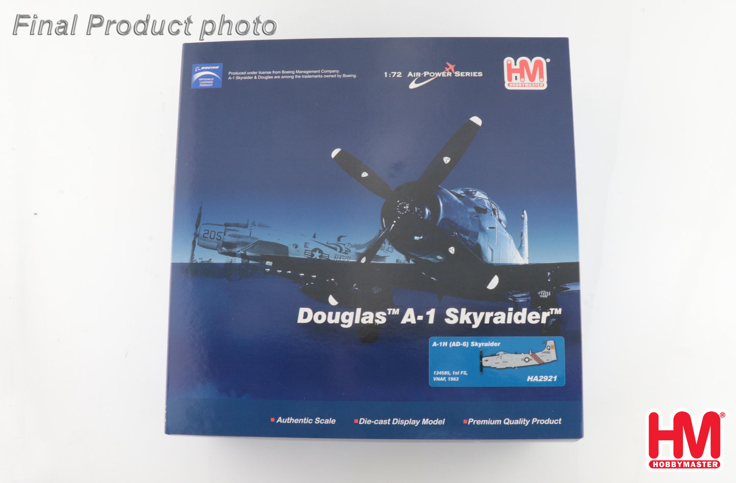 1/72 A-1H (AD-6) Skyraider 134585 1st FS VNAF 1963