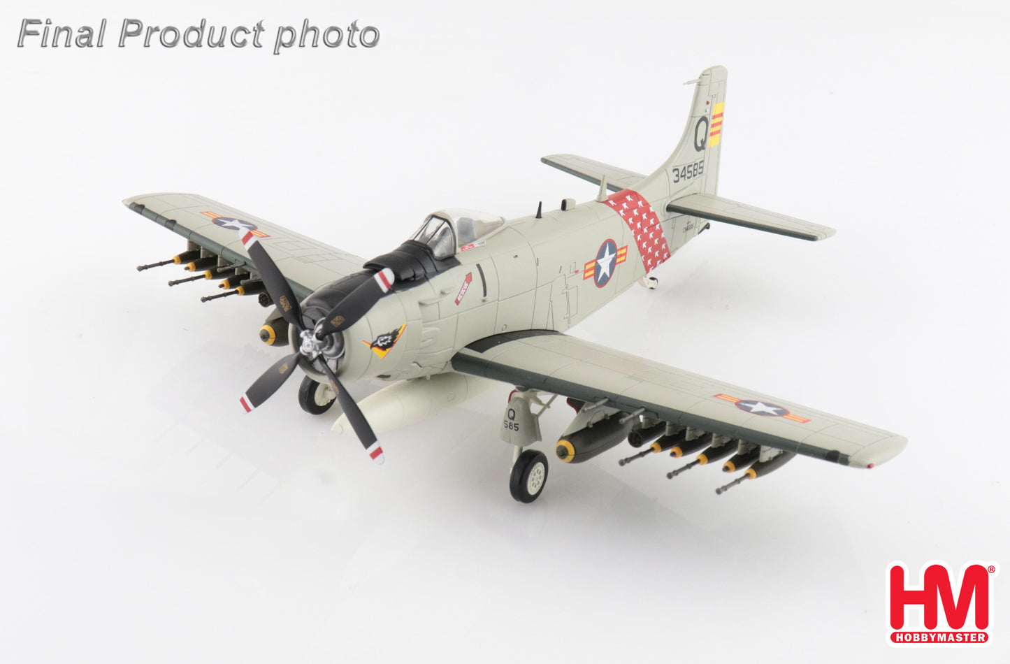 1/72 A-1H (AD-6) Skyraider 134585 1st FS VNAF 1963