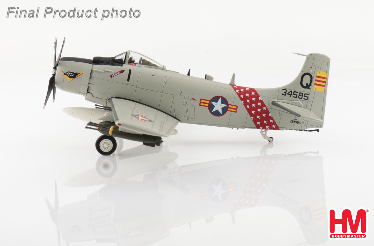 1/72 A-1H (AD-6) Skyraider 134585 1st FS VNAF 1963