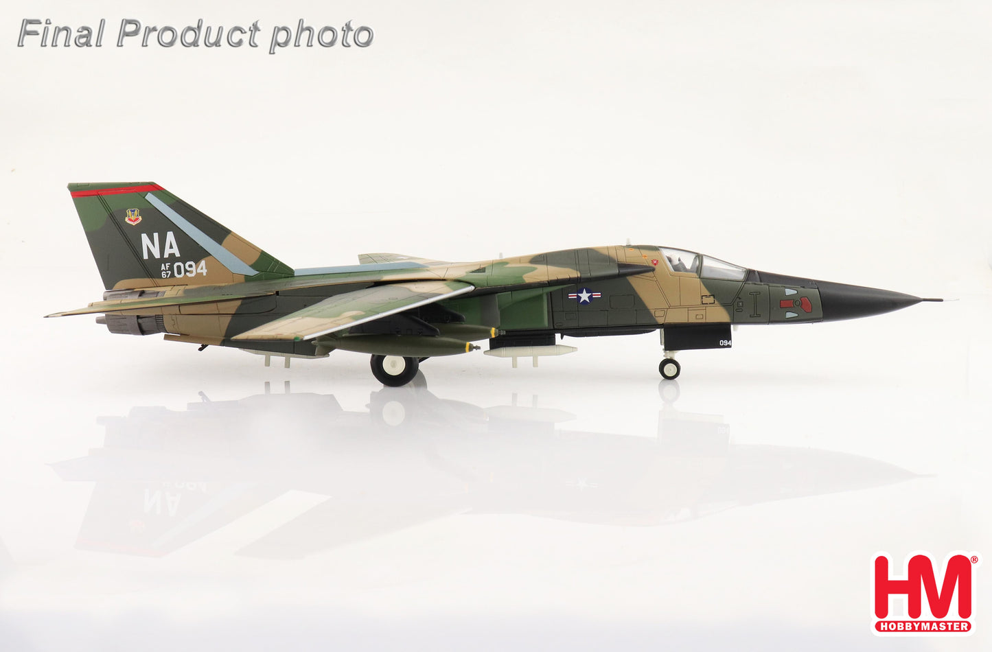 1/72 F-111A "Gunboat Killer" 430th TFS 347 th TFW Korat RTAFB 1975 (with 4 x Mk.84 24 x Mk.82)