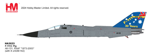 1/72 F-111C Pig A8-131 RAAF "1973-2003" (with 4 x AGM-142)