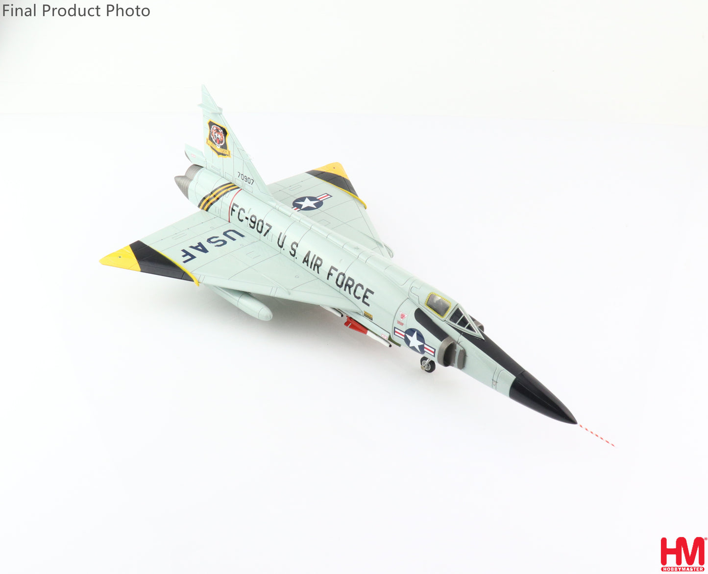 1/72 F-102A Delta Dagger USAF #70907 460th FIS Cave Tigrim 337th FG Portland Air National Guard Base 1962
