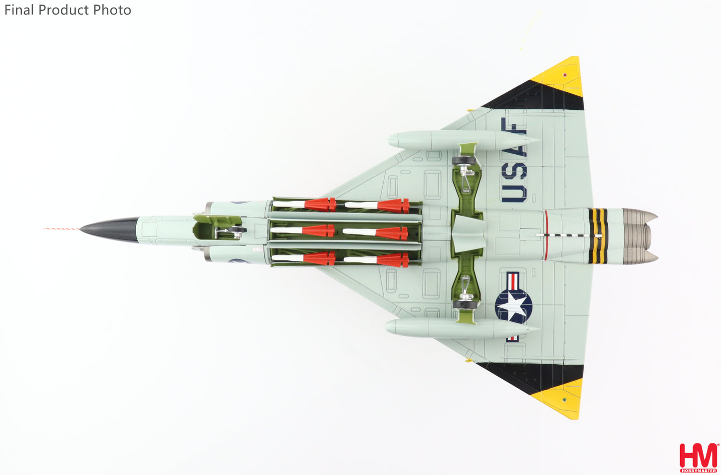 1/72 F-102A Delta Dagger USAF #70907 460th FIS Cave Tigrim 337th FG Portland Air National Guard Base 1962