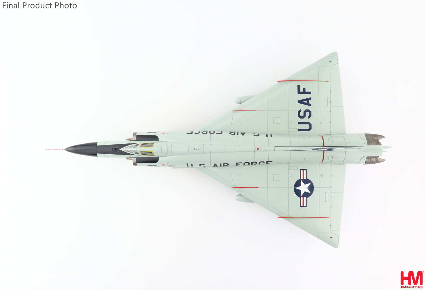 1/72 F-102A Delta Dagger USAF 0-61363 196 FIS 163 FIG California Air National Guard Early 1970s