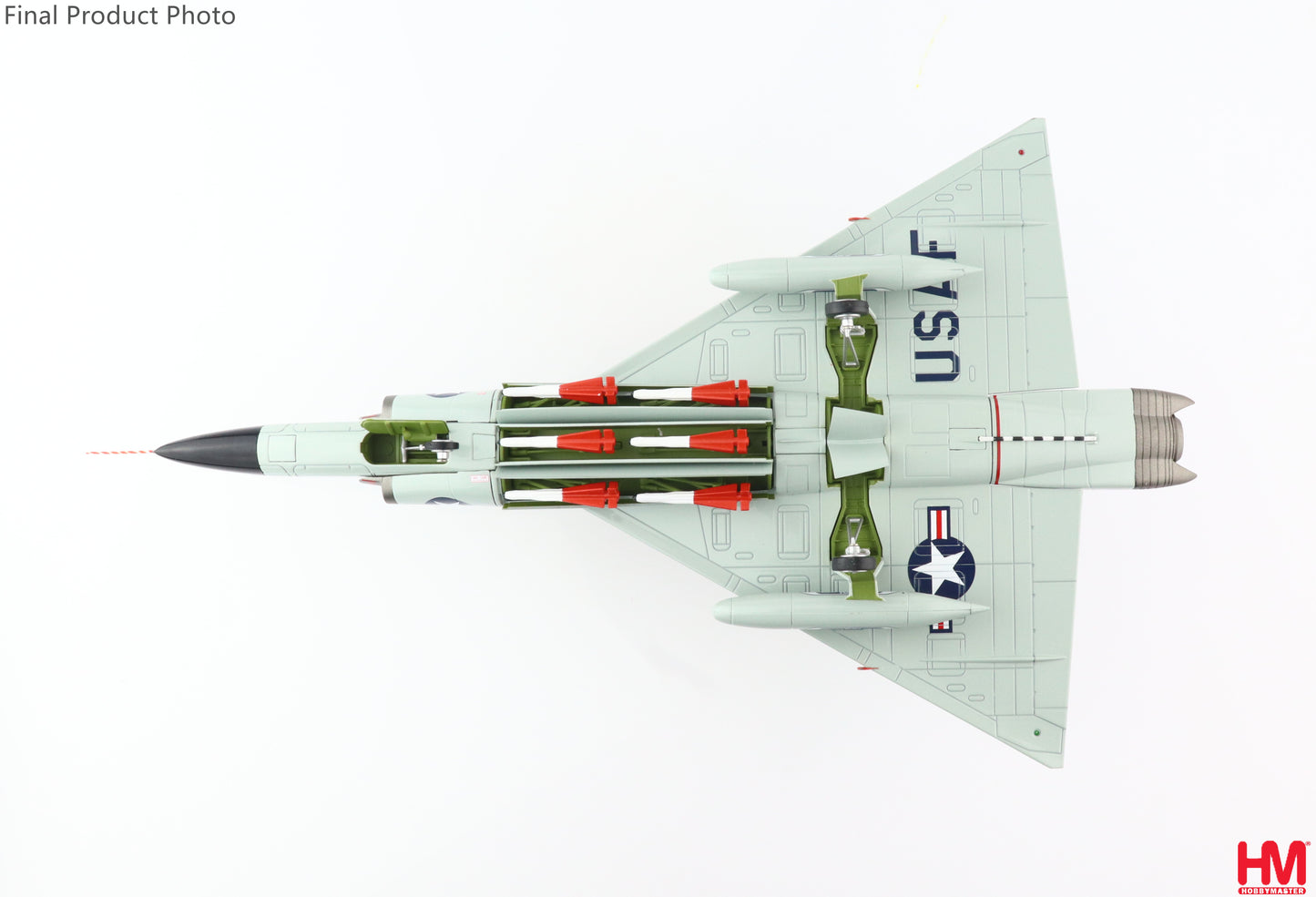 1/72 F-102A Delta Dagger USAF 0-61363 196 FIS 163 FIG California Air National Guard Early 1970s
