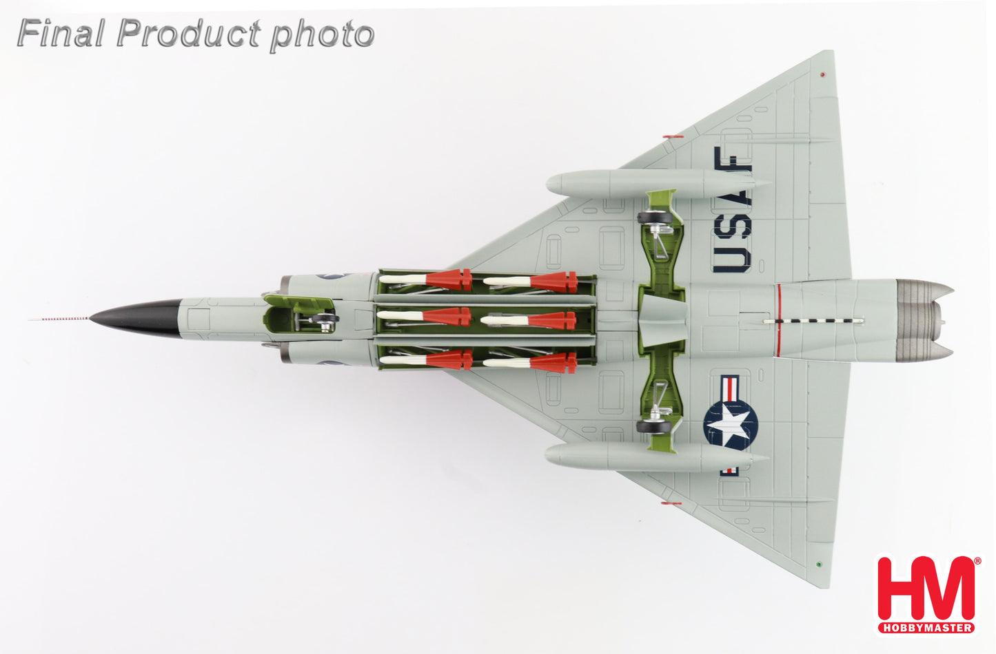 1/72 F-102A Delta Dagger 54-1373 199th FIS Hawaii ANG 1960s (Case X Wing)