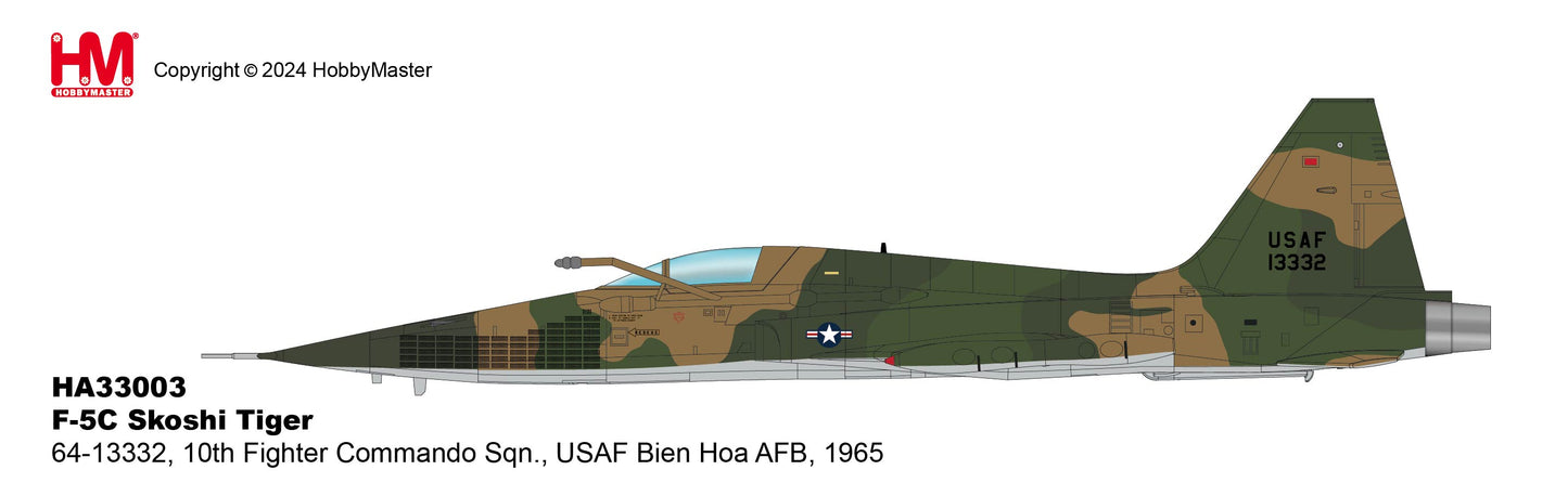 1/72 F-5C Skoshi Tiger 64-13332 10th Fighter Commando Sqn. USAF Bien Hoa AFB 1965