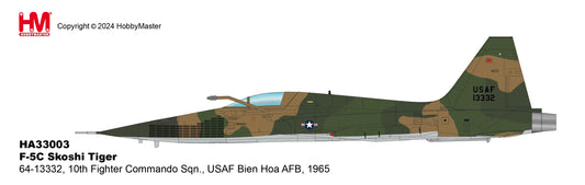 1/72 F-5C Skoshi Tiger 64-13332 10th Fighter Commando Sqn. USAF Bien Hoa AFB 1965