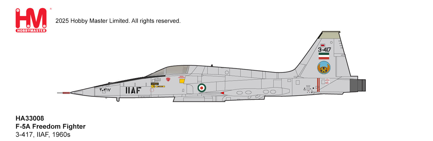 1/72 F-5A Freedom Fighter 3-417 IIAF 1960s