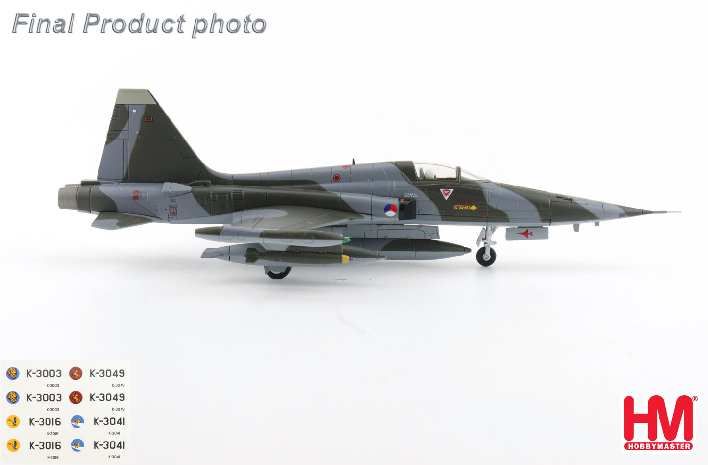 1/72 NF-5A Freedom Fighter RNLAF 1970s (with Decal for 5 Planes)