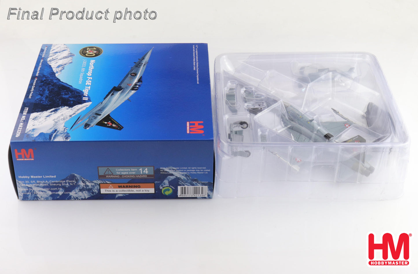 1/72 F-5E Tiger II J-3033 Staffel 6 Swiss Air Force (Re-Issue with New Box Art)