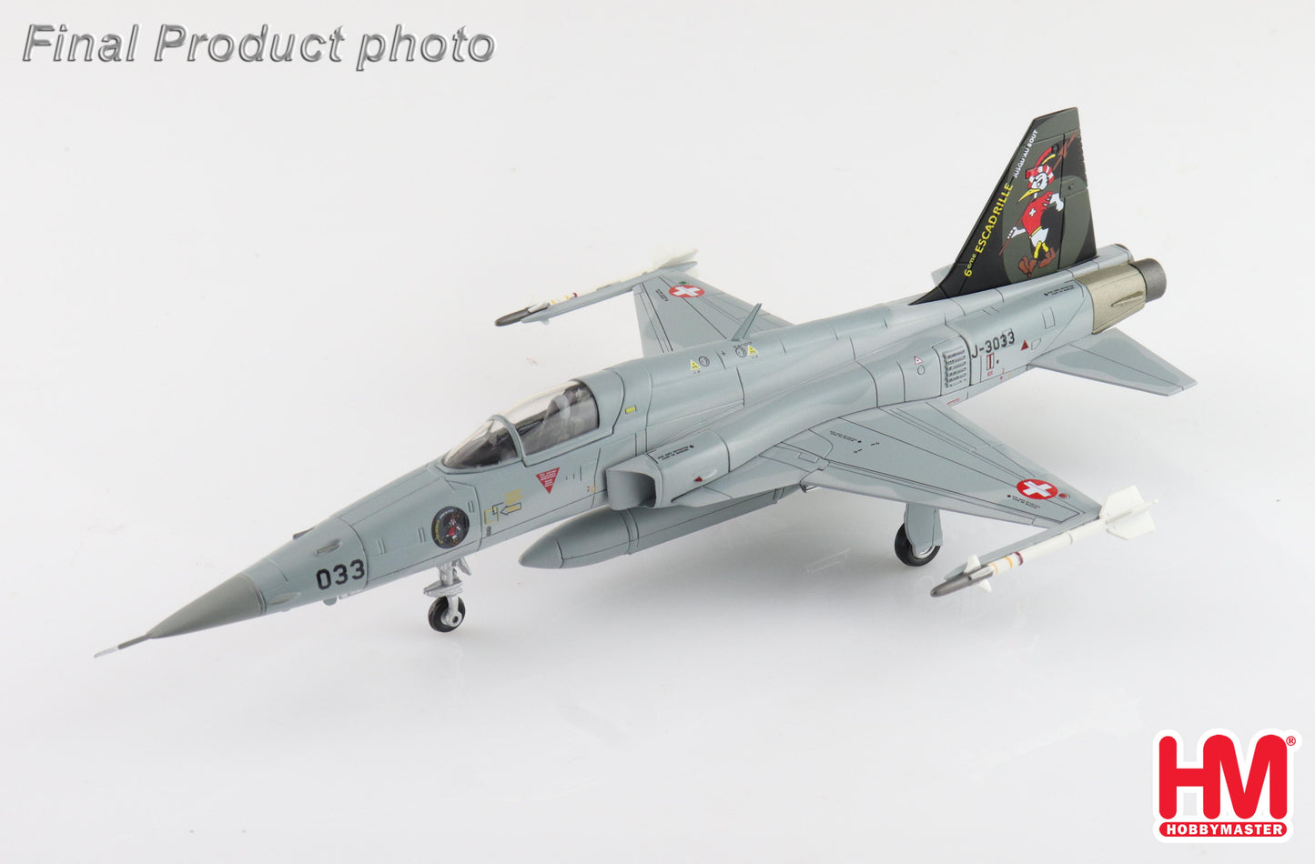 1/72 F-5E Tiger II J-3033 Staffel 6 Swiss Air Force (Re-Issue with New Box Art)