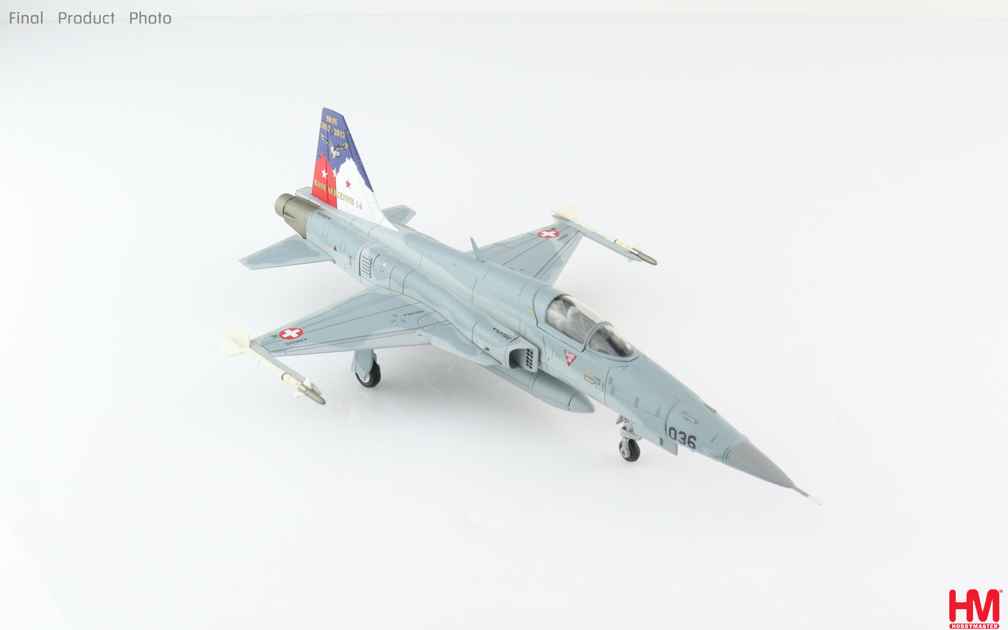 1/72 RF-5E Swiss Air Force "Sion Iger" 036 Fliegerstaffel 19 Sion Air Base Closure 2017