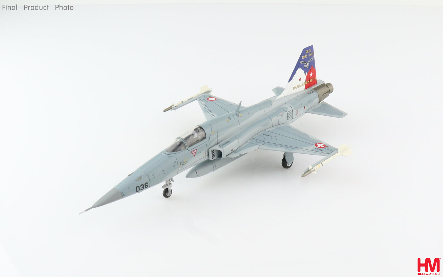 1/72 RF-5E Swiss Air Force "Sion Iger" 036 Fliegerstaffel 19 Sion Air Base Closure 2017