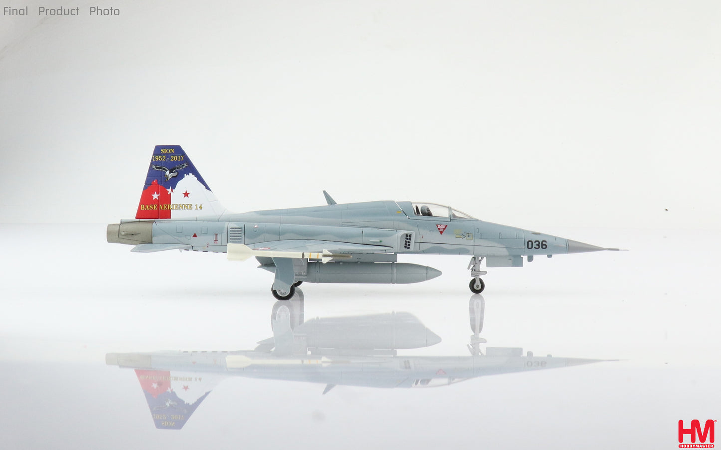 1/72 RF-5E Swiss Air Force "Sion Iger" 036 Fliegerstaffel 19 Sion Air Base Closure 2017