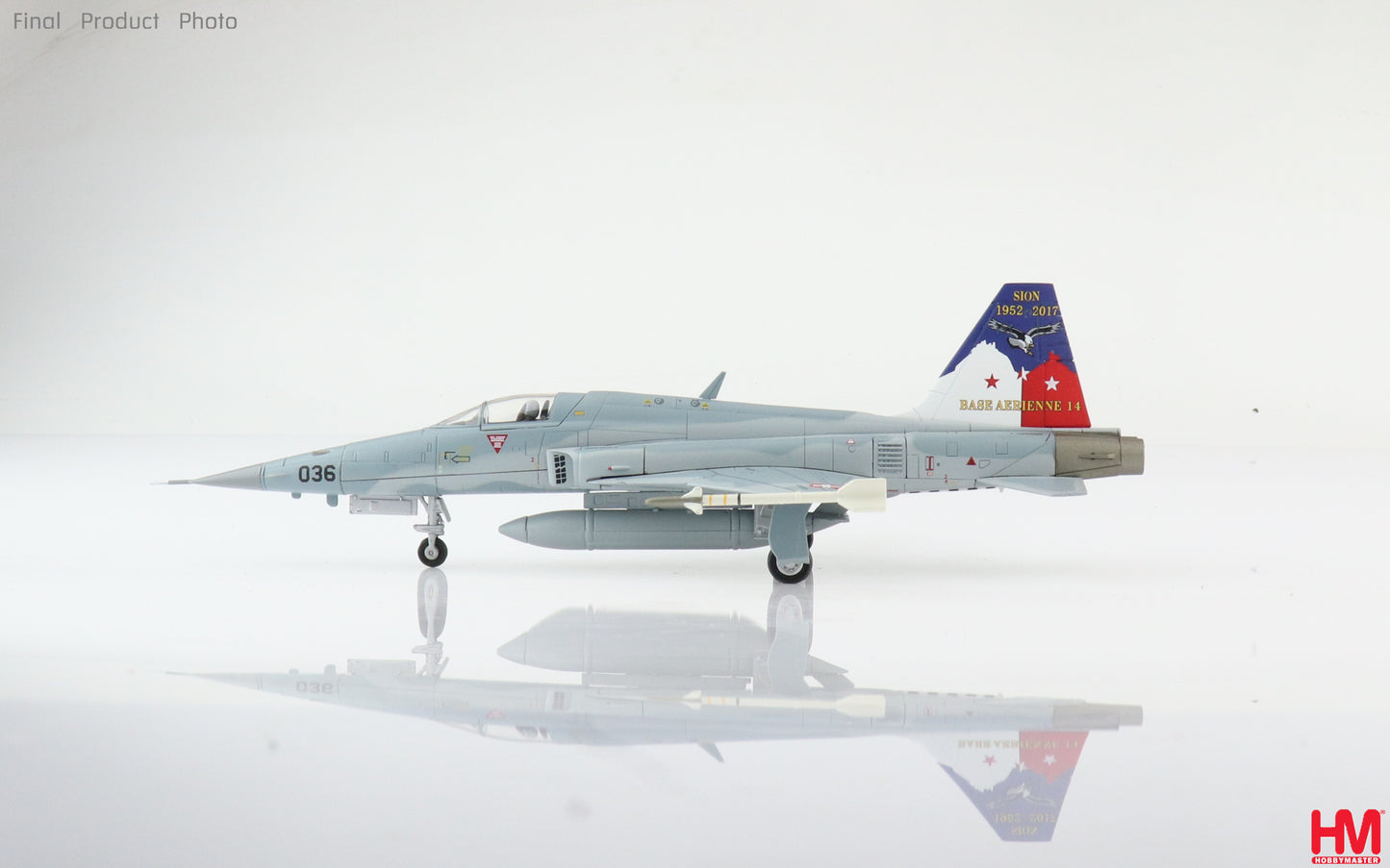 1/72 RF-5E Swiss Air Force "Sion Iger" 036 Fliegerstaffel 19 Sion Air Base Closure 2017