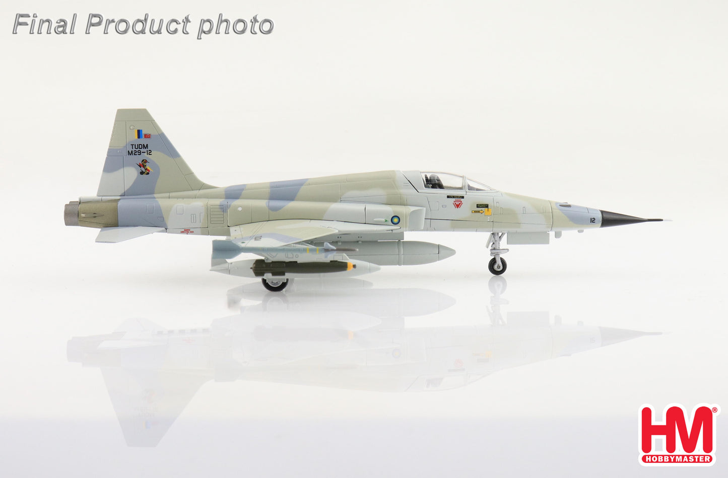 1/72 F-5E Tiger II M29-12 No. 11 Skn TUDM 1980s