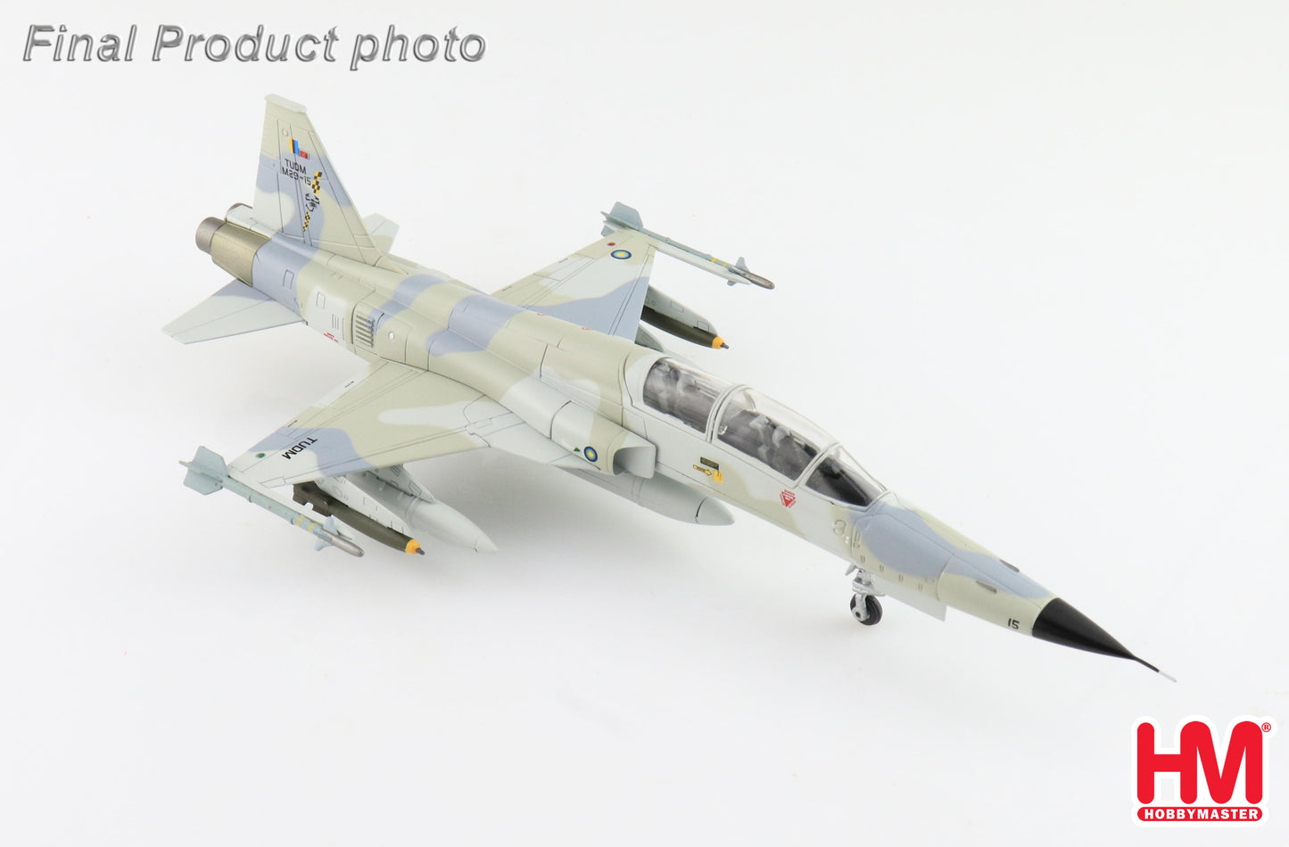 1/72 F-5F Tiger II M29-15 No. 12 Skn TUDM 1980s
