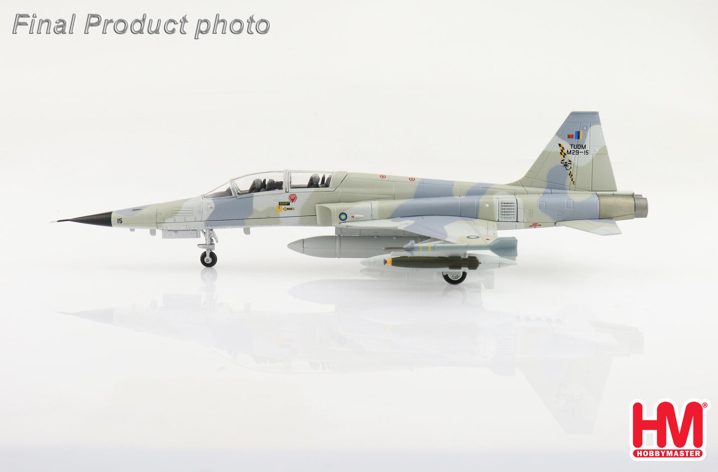 1/72 F-5F Tiger II M29-15 No. 12 Skn TUDM 1980s
