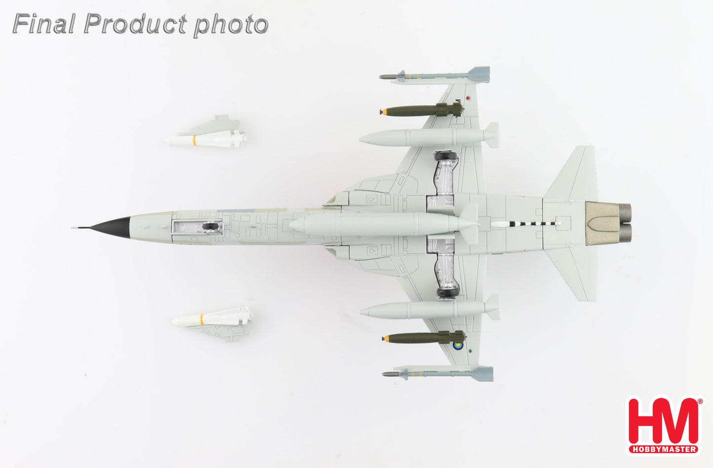 1/72 F-5F Tiger II M29-15 No. 12 Skn TUDM 1980s