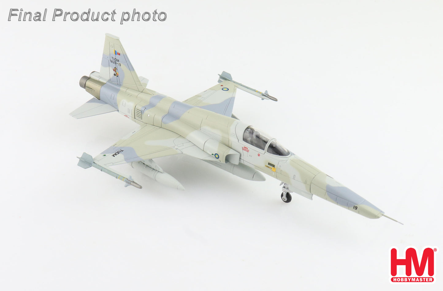 1/72 RF-5E "Tiger Eye" M29-19 No. 11 Skn. TUDM 1980s