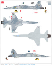 1/72 RF-5E "Tiger Eye" M29-19 No. 11 Skn. TUDM 1980s
