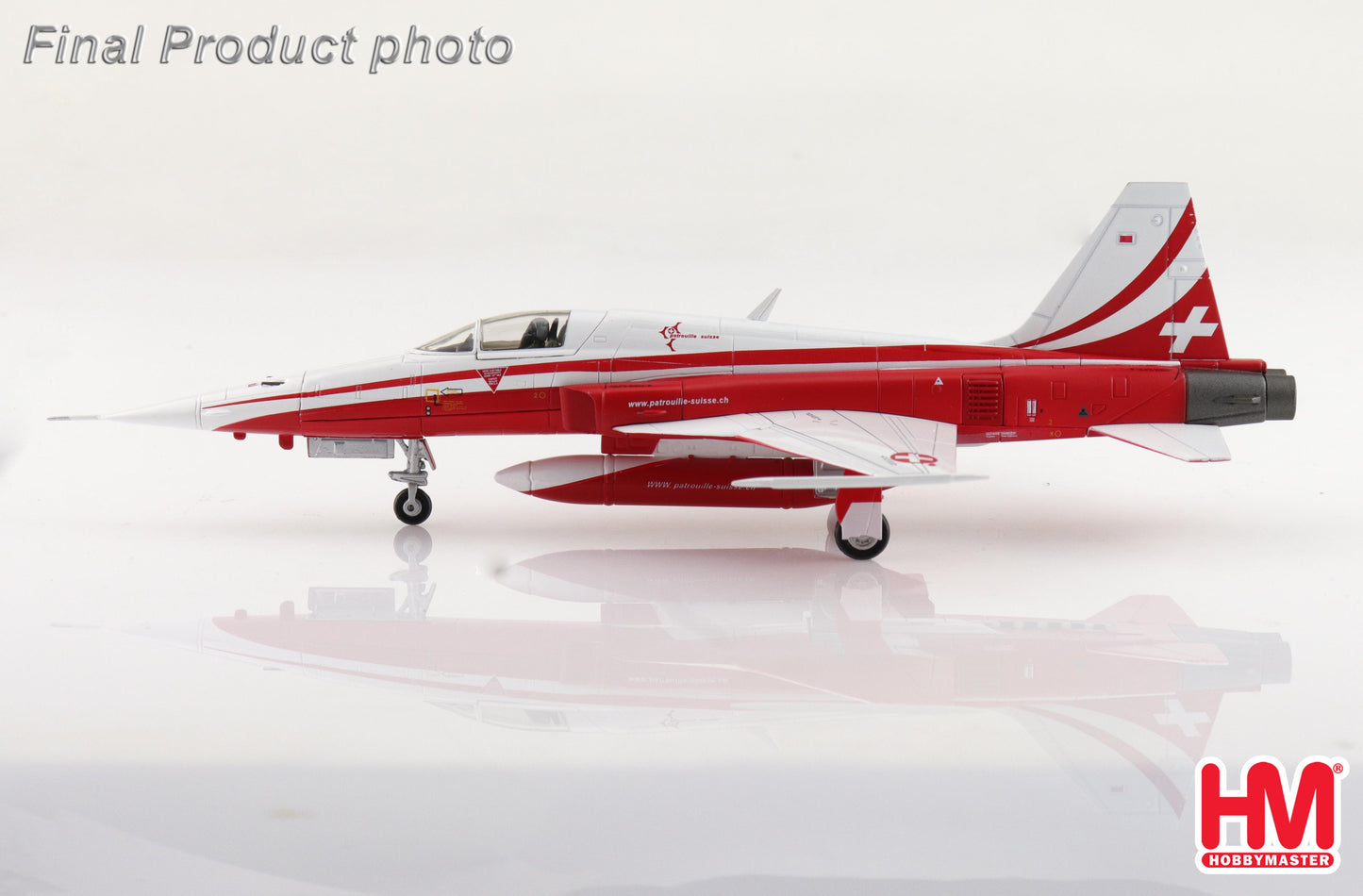 1/72 F-5E "Patrouille Suisse 2025" (with Decals for Pilot Names & Plane Numbers)