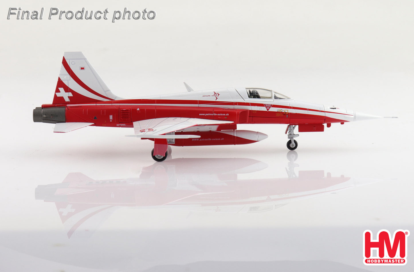 1/72 F-5E "Patrouille Suisse 2025" (with Decals for Pilot Names & Plane Numbers)