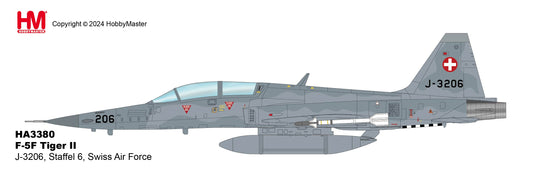 1/72 F-5F Tiger II J-3206 Staffel 6 Swiss Air Force