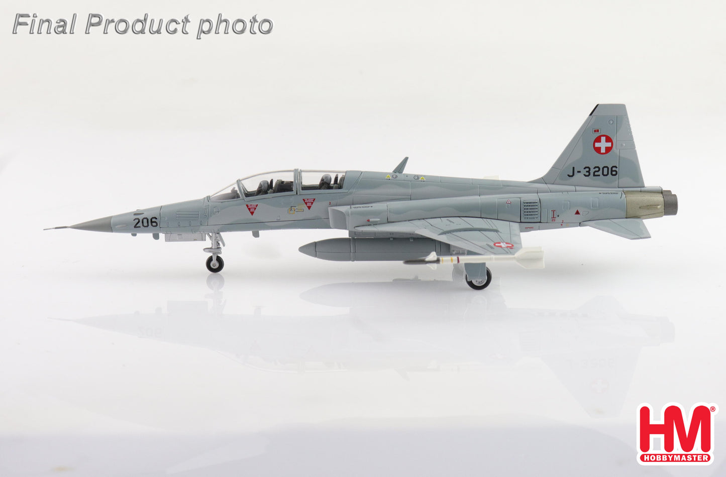 1/72 F-5F Tiger II J-3206 Staffel 6 Swiss Air Force