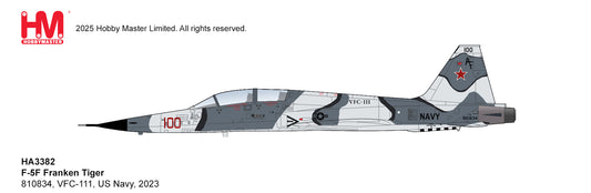 1/72 F-5F Franken Tiger 810834 VFC-111 US Navy 2023