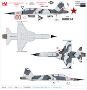 1/72 F-5F Franken Tiger 810834 VFC-111 US Navy 2023