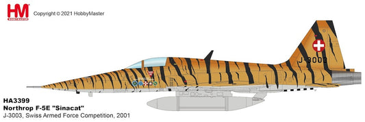 1/72 F-5E Tiger II Swiss Air Force J-3003 Sinacat Swiss Armed Force Competition 2001