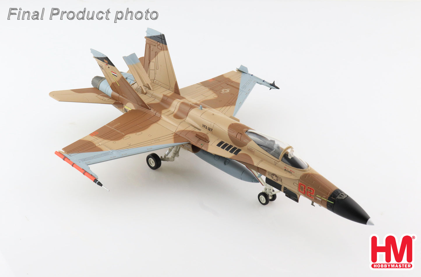 1/72 F/A-18A Hornet â€œCylon 02â€� BuNo 162416 VFA-127 US Navy 1995