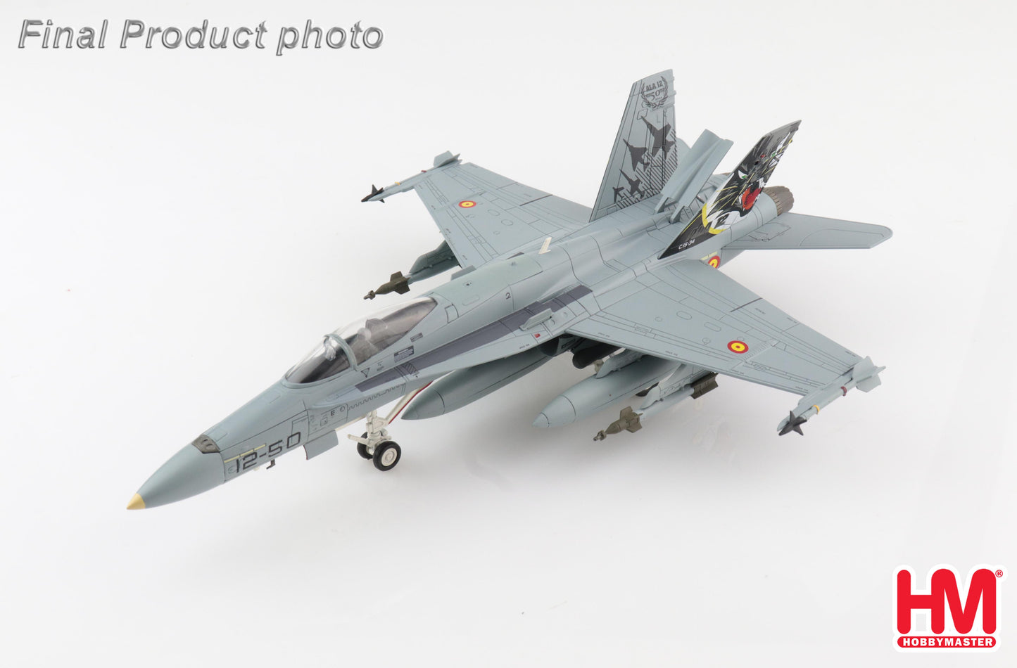 1/72 EF-18A "ALA 12 50th Anniversary" 12-50/C15-34 Ala 12 Spanish Air Force 2015