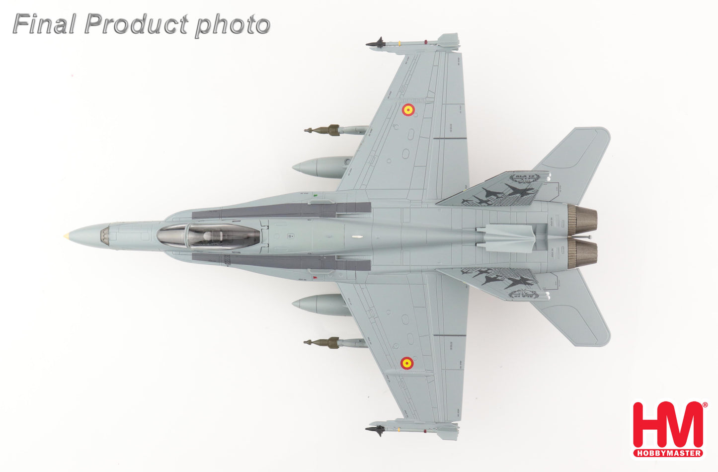 1/72 EF-18A "ALA 12 50th Anniversary" 12-50/C15-34 Ala 12 Spanish Air Force 2015