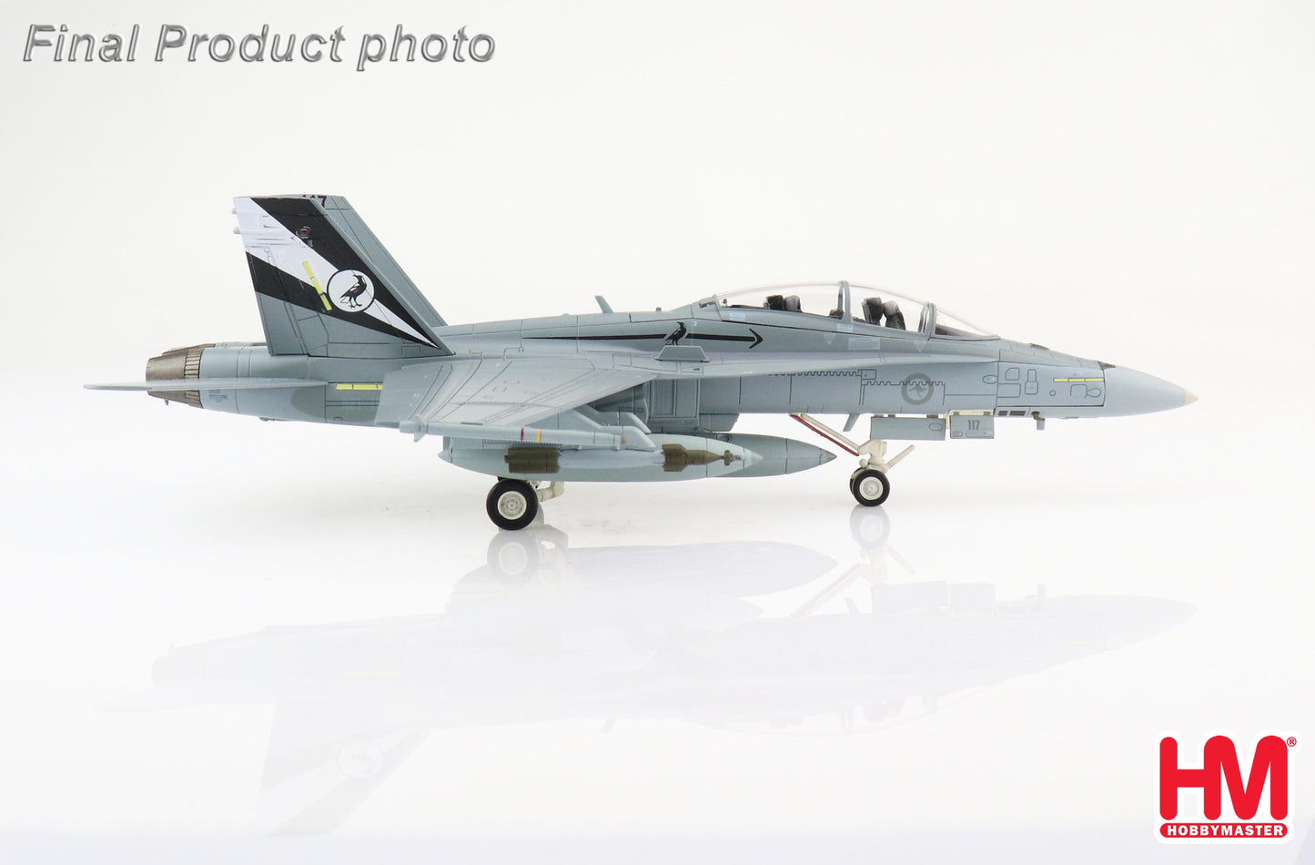 1/72 F/A-18B Hornet A21-117 75 Sqn. RAAF Dec 2021 "Final Flight"