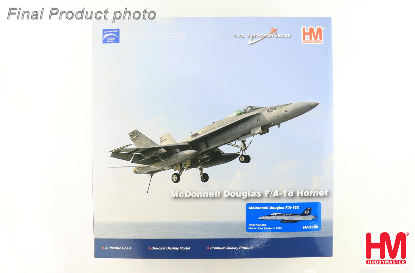 1/72 F/A-18C 165217/NE-400 VFA 34 "Blue Blasters" 2015