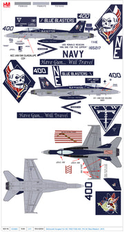 1/72 F/A-18C 165217/NE-400 VFA 34 "Blue Blasters" 2015